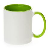 11 OZ ORCA Coating Two Tone Sublimation Mug with Inner and Handle Colorful