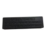 Metal Strong Magnetic Name ID Tag Badge Fastener Holder Card Tag, Black