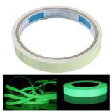 1" x 30ft Printable Sticky Tape Self Adhesive Luminous Safety Film Sticker Roll, 10 Hours Glow In the Dark
