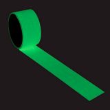 4" x 30ft Printable Sticky Tape Self Adhesive Luminous Safety Film Sticker Roll, 10 Hours Glow in the Dark