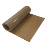H-E 39 in x 15 ft 3 Mil Heat Press Cover Sheet PTFE Coated Fiberglass Fabric