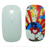 3D Blank Sublimation Cover for Wireless Mouse Replaceable Mouse Cover