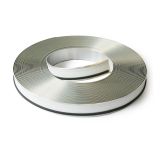 90mm (3.54") x 50m (164ft) Brush Aluminum Trim Cap with PC & Foam (Channelume)