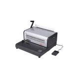 Electric Adjustable 1-21 Hole 400 Sheets Paper Comb Punch Binder Punching Binding Machine Scrapbook Office, 30 Sheet Punch Scrapbook