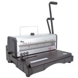 40 Holes Metal Wire Punching Binding Machine 130 Sheet Paper Binder Puncher Scrapbook Office