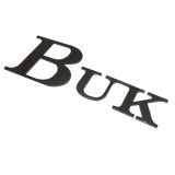 Stainless Steel Plate Cutting Solid Word Symbol Customization