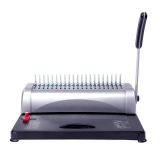 Manual Machine Paper Punch Binder with Starter Combs Set - 21 Hole / 450 Sheets