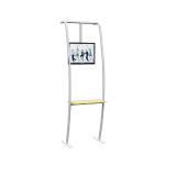 7.5ft Curved Application Shelves for Fabric Tension Display with One Layer (Suitable for 10FT Vertical Curved Fabric Tension Wall Use)