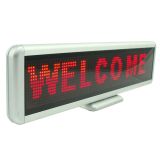 P4 Desktop Scrolling Display Red Color (423 x 100 x 20mm)