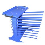 Movable Screen Printing Material Rack Silk Screen Printing Equipment