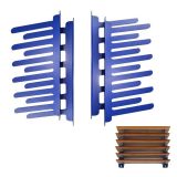 Screen Printing Squeegee Rack Holder Organizer Screen Printing Equipment