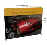 Sample - Mini Straight Fabric Display Wall (Custom Graphics)