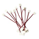 10pcs Connector for LED Strip 8mm or 10mm; 2 Clips + 1 Cable 15cm