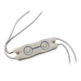 Ving UL SMD 2835 Waterproof LED Module (2 LED Chips with Optical Lens, White Light, 0.72W, L54 x W16 x H7mm), for Internal Illumination of Signs