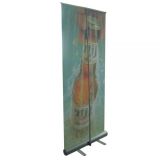 33" W x 79" H Economy Adjustable Roll Up Banner(Graphic Included)