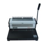 Adjustable Manual 1-21 Hole 400 Sheets Paper Comb Punch Binder Binding Machine Report Documents Office
