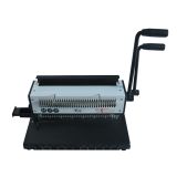 34 Holes Metal Wire Punching Binding Machine 130 Sheet Paper Binder Puncher Scrapbook Office