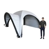 13ft Inflatable Tent with One Side Panel and Awning Outdoor Custom Graphic Spider Air Dome Tent