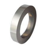 50mm (1.96") x 100m(328ft) Flat Stainless Steel Brushed Silver Coil for Channel Letter Sign Fabrication Making, 201 Model
