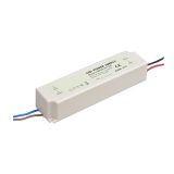 60W AC100V-240V to DC 24V Waterproof Rubber Shell LED Power Supply Transformer Driver