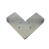 50pcs/pack 120x56x2.5 Corner for Flex Light Box Profiles