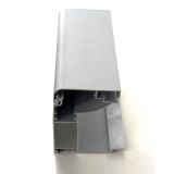 12Sets/Pack 7.5 cm Wide,100mm Thick,1.8m Length Waterproof Flex Light Box Profiles , Advertising Light Box Profiles