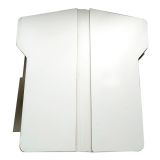 22" x 23" Shirt Zipper Groove Silk Screen Printing Pallet Platen Board, Double Layer With Slot