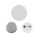 1000pcs 25mm Blank Pin Badge Button Supplies for Badge Maker Machine