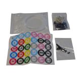 Roland / Mimaki Bulk Ink System Parts ( for 6 Bottles, 6 Cartridges )