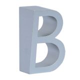 House Address Numbers Door Metal Sign Letter A Stylish Design Metal Letters for Signs 6cm Silver