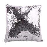 UK Stock, 10 Pack Square Blank Reversible Sequin Magic Swipe Pillow Cover Cushion Case for Sublimation