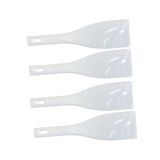 US Stock, 4 pcs 3" Width Gallon Spatula Ink Scoop Silk Screen Printing Shovel Goop Scoop Plastisol