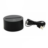 CALCA 10sets/pack Lamp Base Touch Switch 3D Night Lamp Acrylic Plate Panel Holder + USB Cable Wholesale