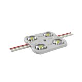 Ultrathin SMD 2835 IP68 Waterproof LED Module ( 4LEDs, 1.6W, L45 x W43 x H6.2mm White Light )