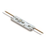 Demo US Stock-100Pcs/Pack No Power Supply Required SMD 2836 IP67 Waterproof LED Module, AC100-240V (3 LEDs, 2.5W, L110 x W28 x H8.5mm Natural White Light,110V)