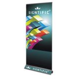 Sample-US Stock-High Quality Dismountable Base Roll Up Banner Stand (33" W x 95" H) (Stand Only)