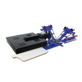 Micro-adjust 3 Color 1 Station with Dryer Screen Printing Press Machine Printer Equipment