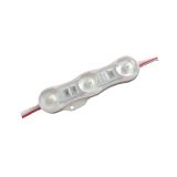 SMD 2835 IP67 Waterproof LED Module (3 LEDs, 1.5W, L60 x W16 x H5mm Holistic Lens White Light)