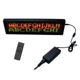  16" x 5" Indoor 2 Lines LED Scrolling Sign (Tricolor or Single Color)