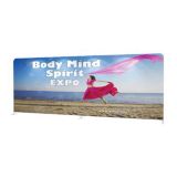 20ft High Quality Portable Tension Fabric Exhibition Stand Backdrop Advertising Wall Banner (Frame Only)