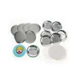 1000pcs 2-1/4" (58mm) Blank Pin Badge Button Supplies for N3 Model Badge Making Machine