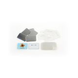 1000pcs Rectangle 40x60mm Blank Pin Badge Button Supplies for N3 Model Badge Making Machine