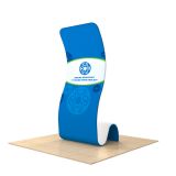 Snake Fabric Tension Display Stands(Graphic Only/Double Sided)