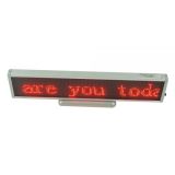 P2.5 Desktop Scrolling Display Red Color (258 x 54 x 15mm)