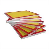 US Stock, Qomolangma 6 Pcs - 18" x 20"Aluminum Screen Printing Screens with 230 Yellow Mesh Count