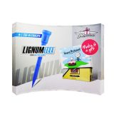 8ft Portable Custom Print Tension Fabric Aluminum Pop Up Display Stand Backdrop Banner Wall for Advertising