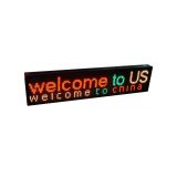  50" x 9" Indoor 3 Lines LED Scrolling Sign (Tricolor or Single Color)