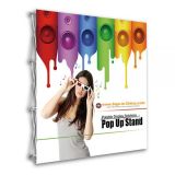 8ft Tension Fabric Pop Up Display Backdrop Stand Trade Show Exhibition Booth and Walls(Graphic Include/single Sided)