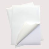 US Stock - 50sheets A4 Blank Printable Stickers Glossy PP Paper with Self-Adhesive Shipping Labels for Inkjet Printer