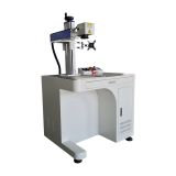 30W Desktop Fiber Laser Marking Engraving Machine, Rotary Axis Include